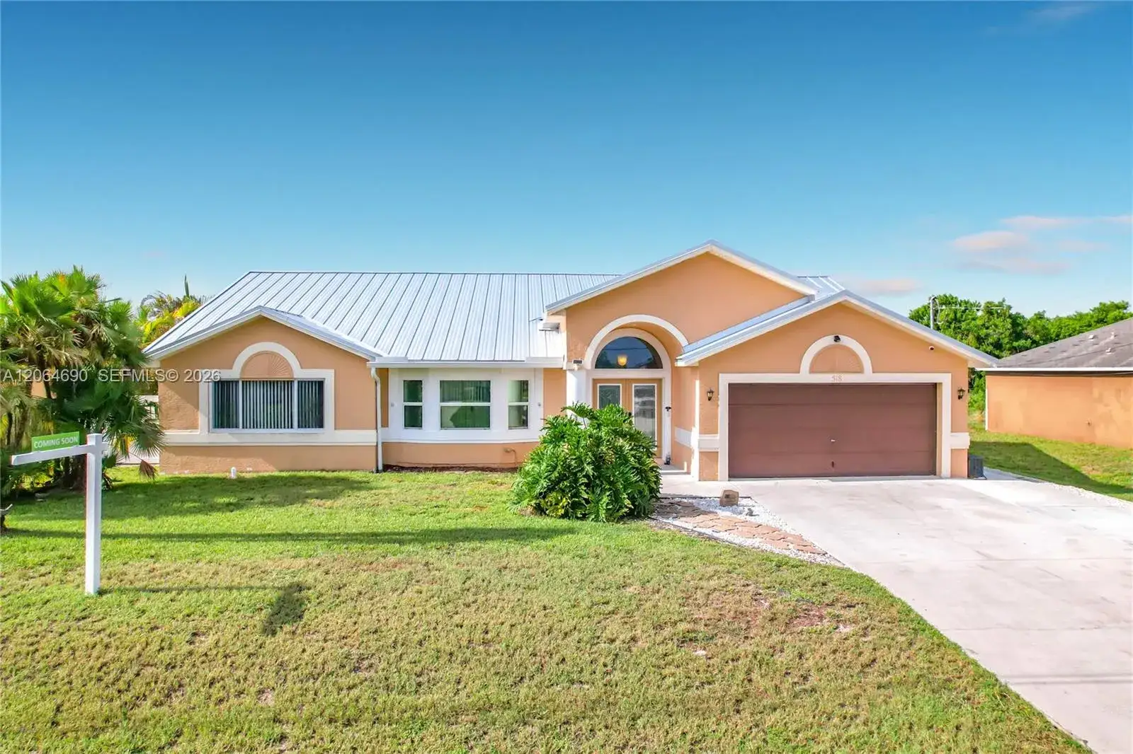 3 bedroom 2 bath Residential for sale at 518 SW Lacroix Ave, Port St. Lucie FL 34953
