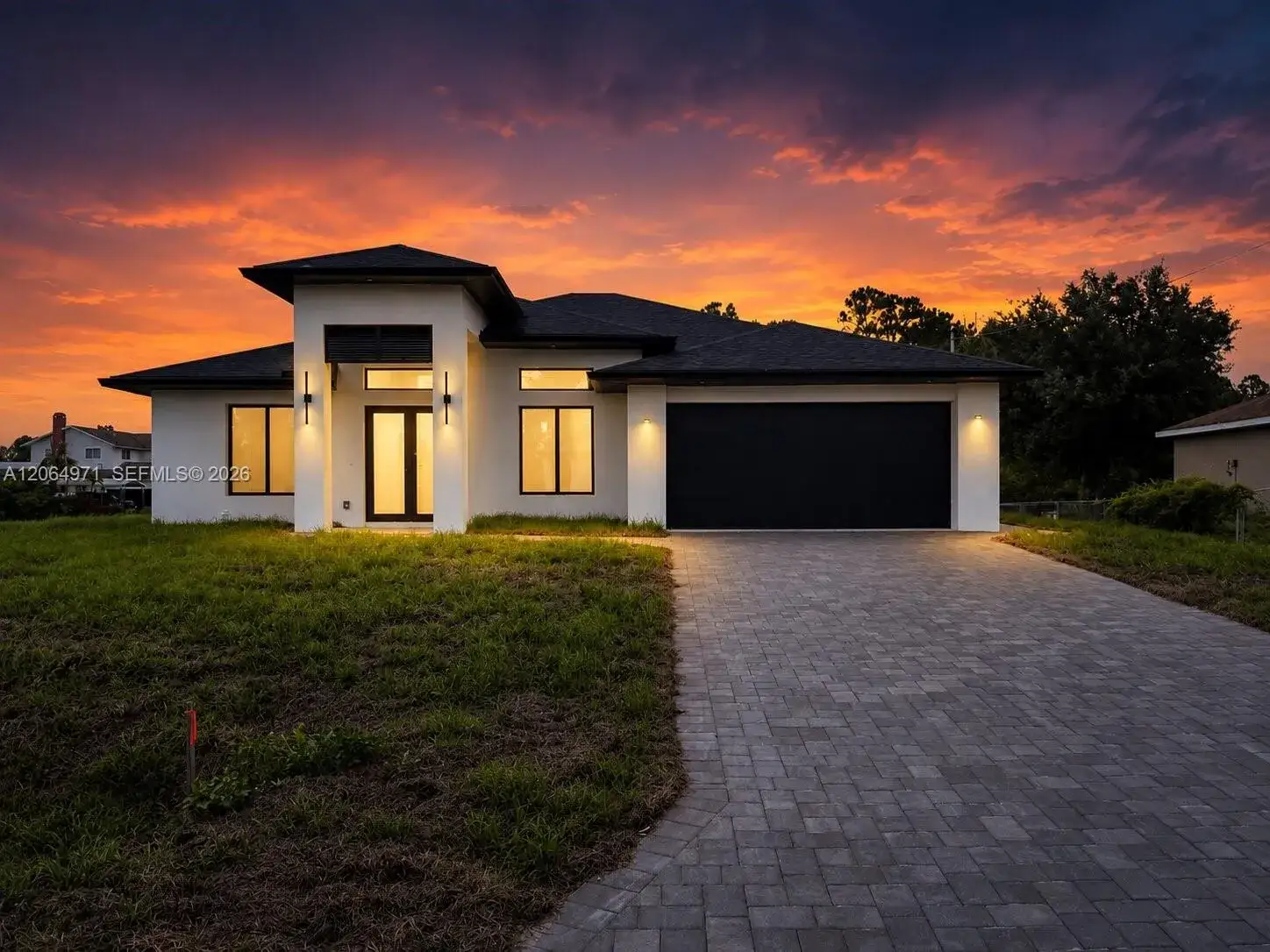 4 bedroom 2 bath Residential for sale at 705 Colyer St E, Lehigh Acres FL 33974