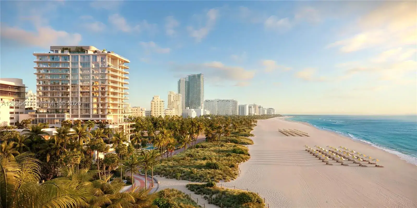 2 bedroom 2 bath Residential for sale at 1671 Collins Ave # 8C, Miami Beach FL 33139