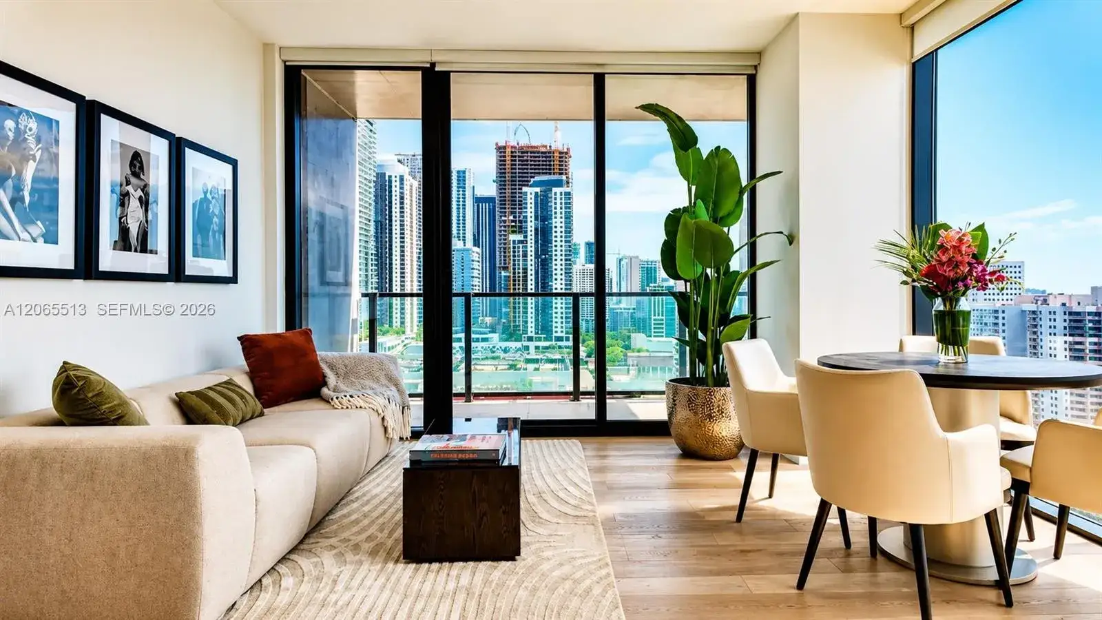 2 bedroom 2 bath Residential Lease for rent at 20 NE 11th St # 4506, Miami FL 33132
