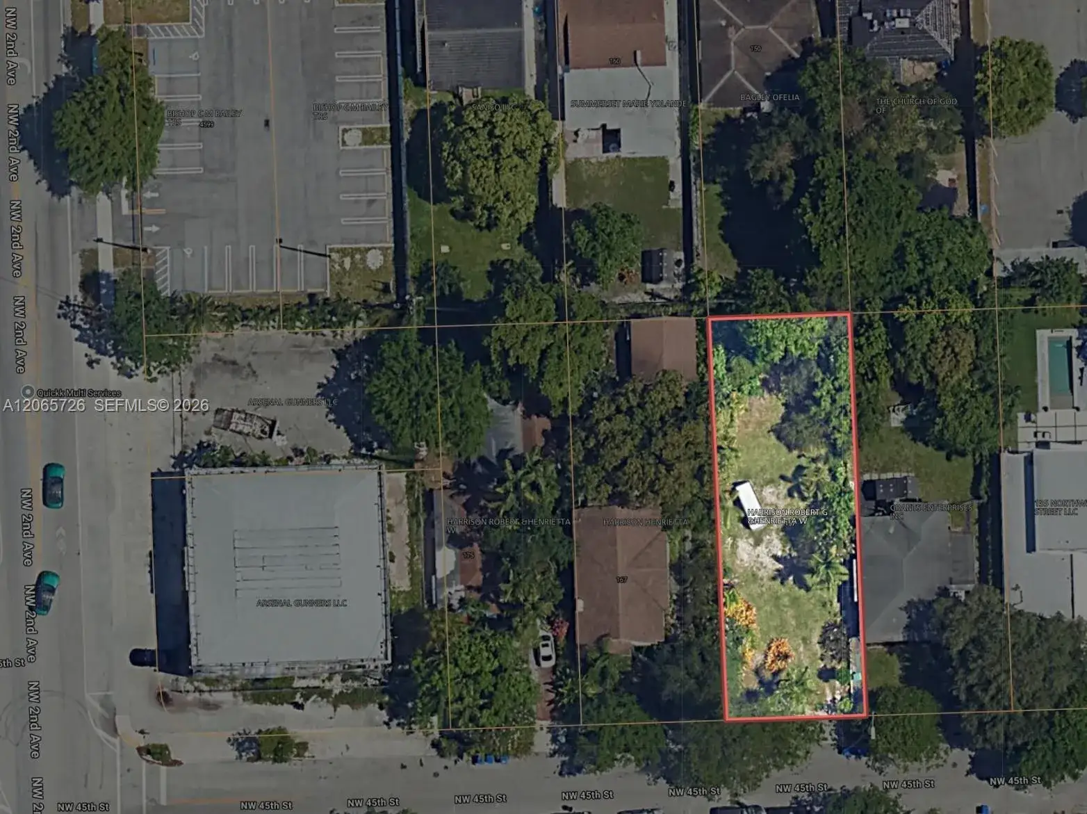 Land/Boat Docks for sale at 157 NW 45th St, Miami FL 33127