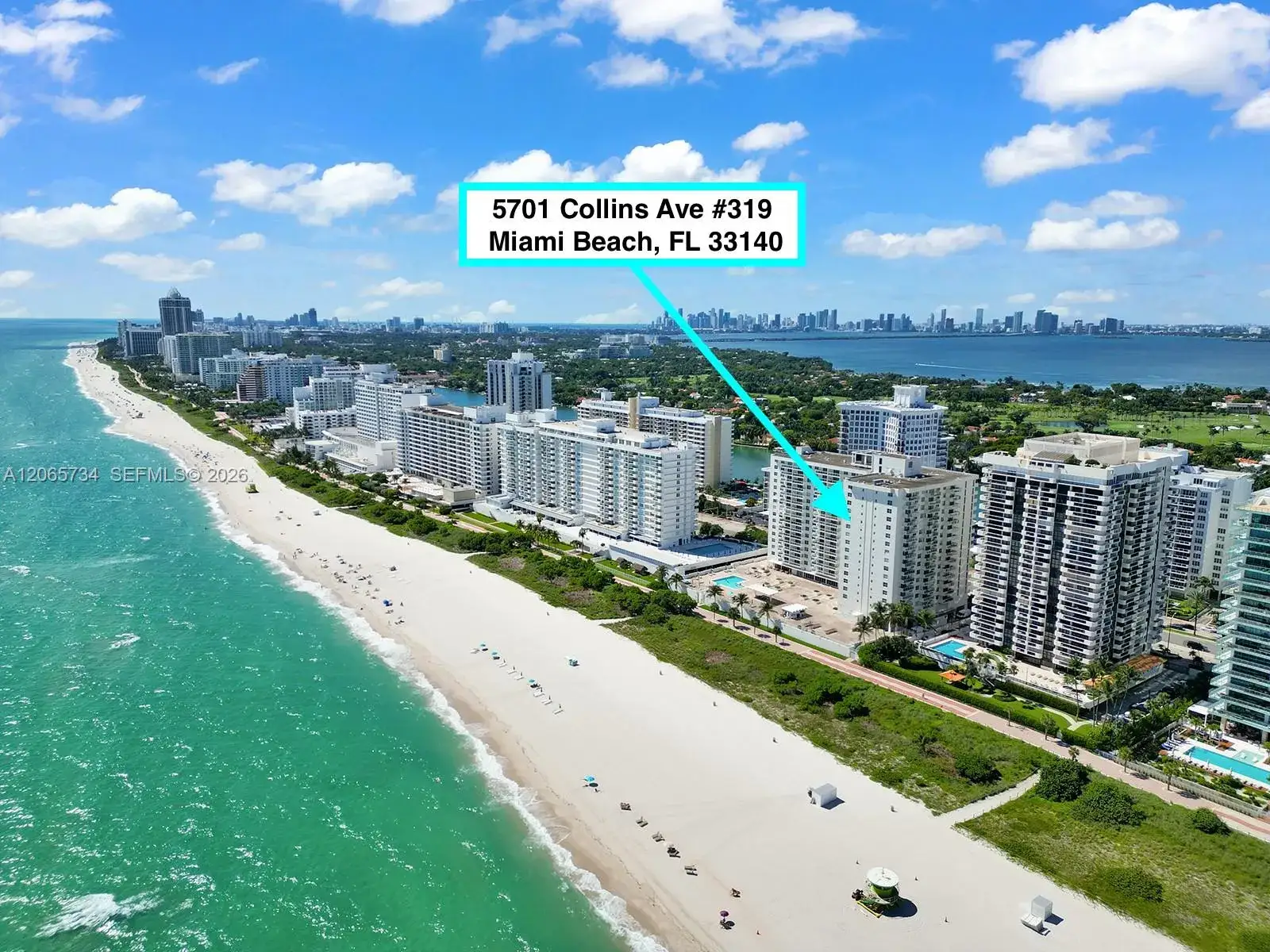 1 bedroom 1 bath Residential for sale at 5701 Collins Ave # 319, Miami Beach FL 33140