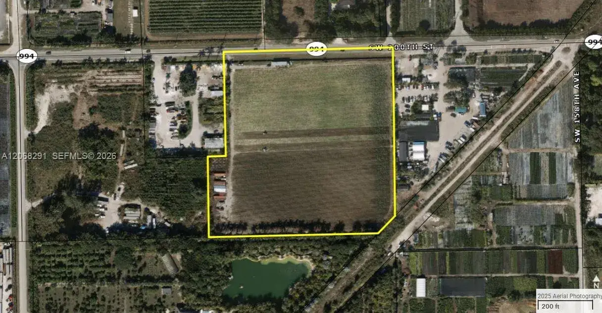 Commercial Land for sale at 16305 SW 200th St, Miami FL 33187