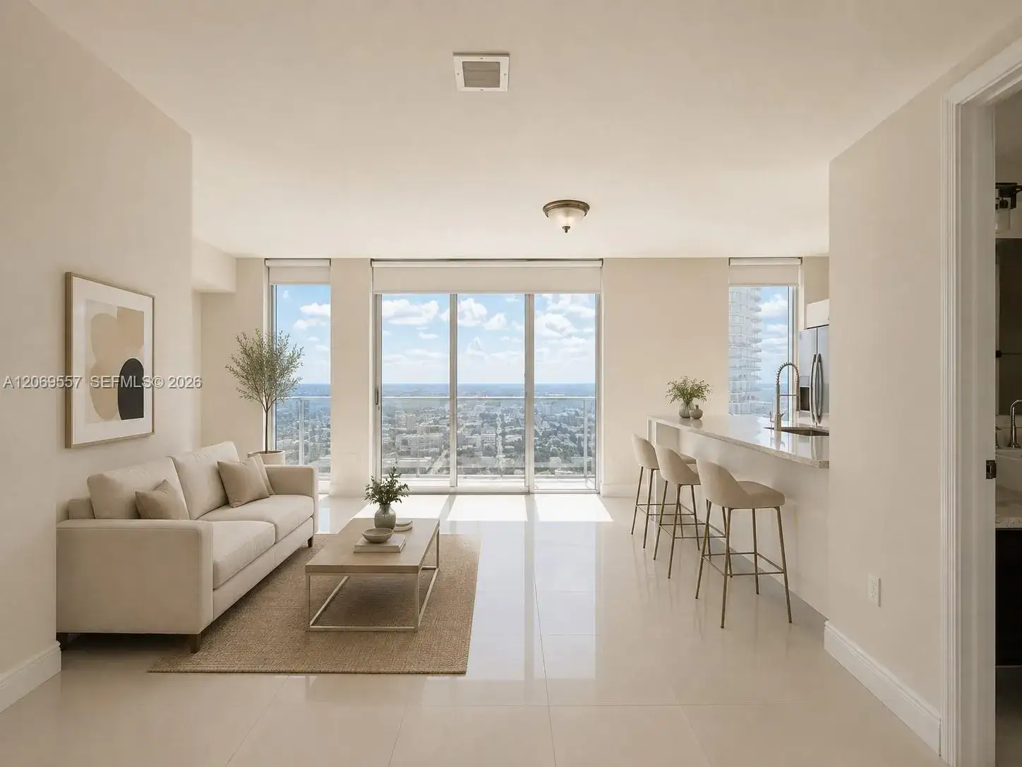 1 bath Residential for sale at 185 SW 7th St # 4100, Miami FL 33130