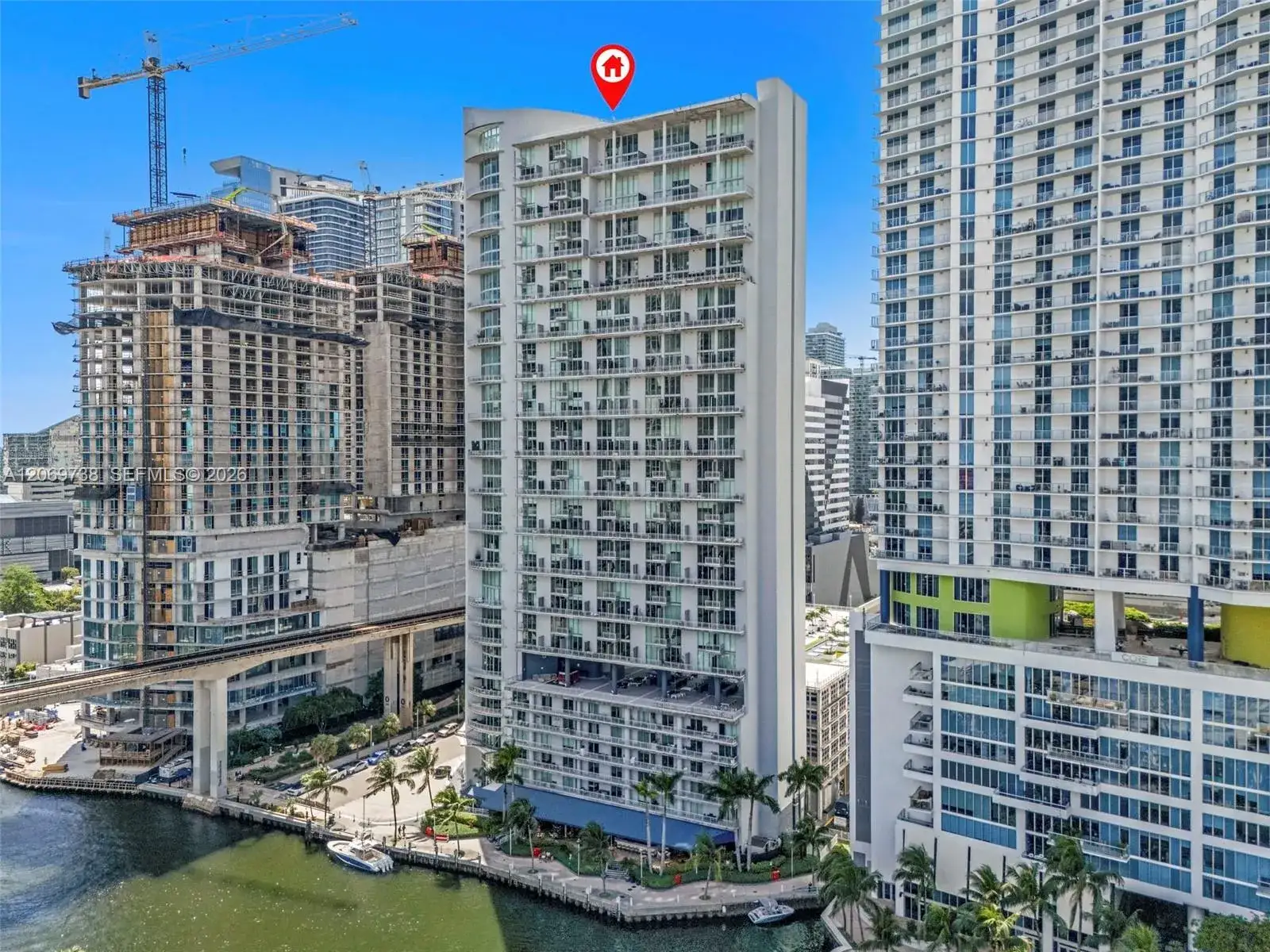 2 bedroom 2 bath Residential for sale at 690 SW 1st Ct # 2122, Miami FL 33130