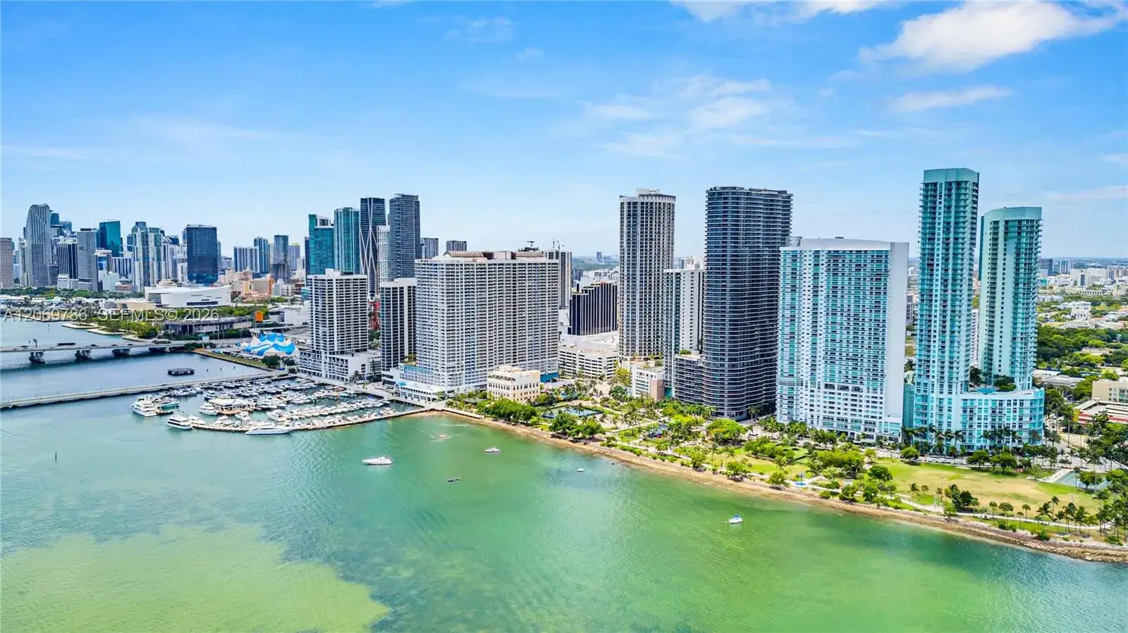 2 bedroom 2 bath Residential for sale at 1800 N Bayshore Dr # 809, Miami FL 33132