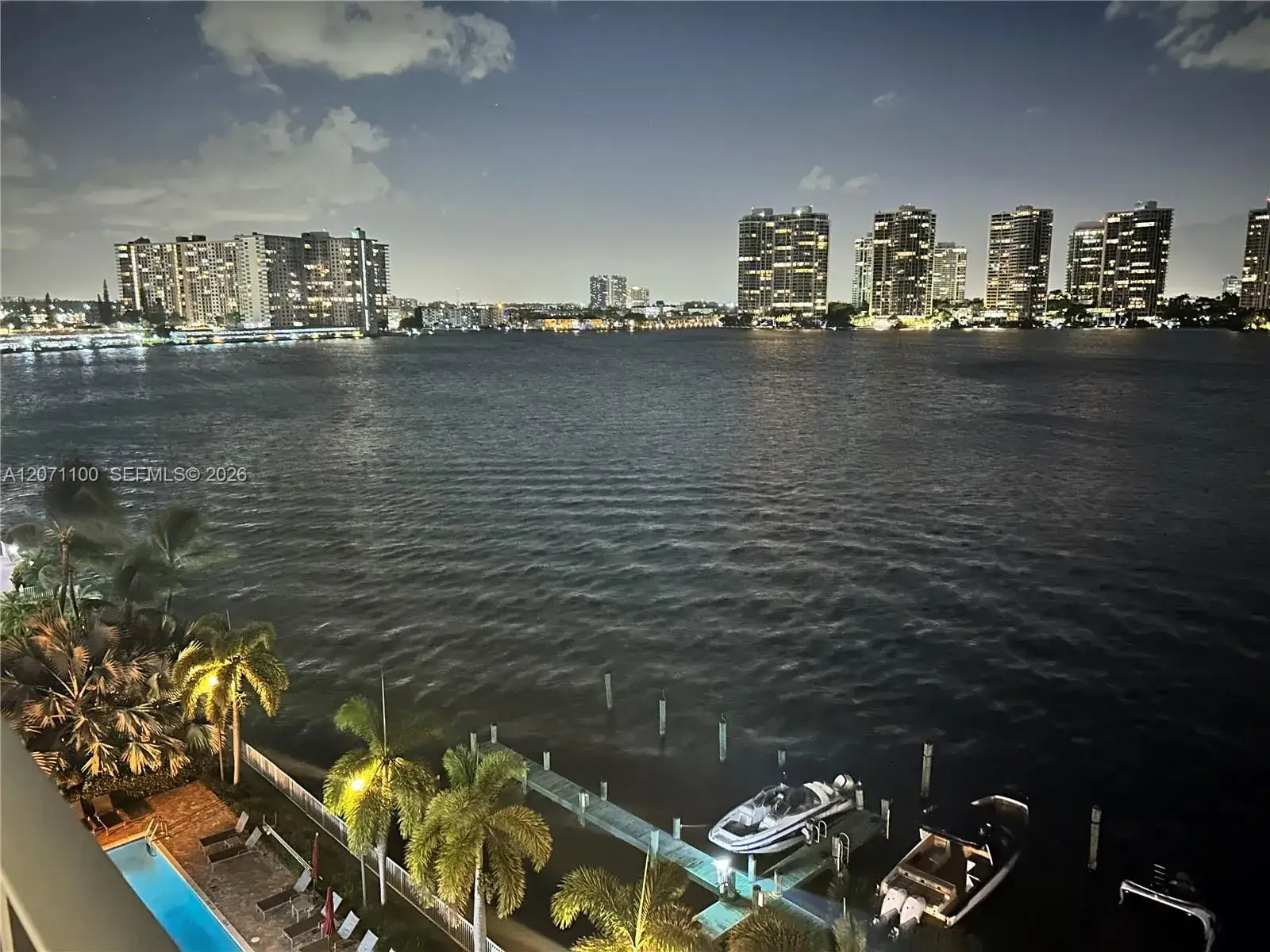 2 bedroom 2 bath Residential Lease for rent at 17800 N Bay Rd # 803, Sunny Isles Beach FL 33160