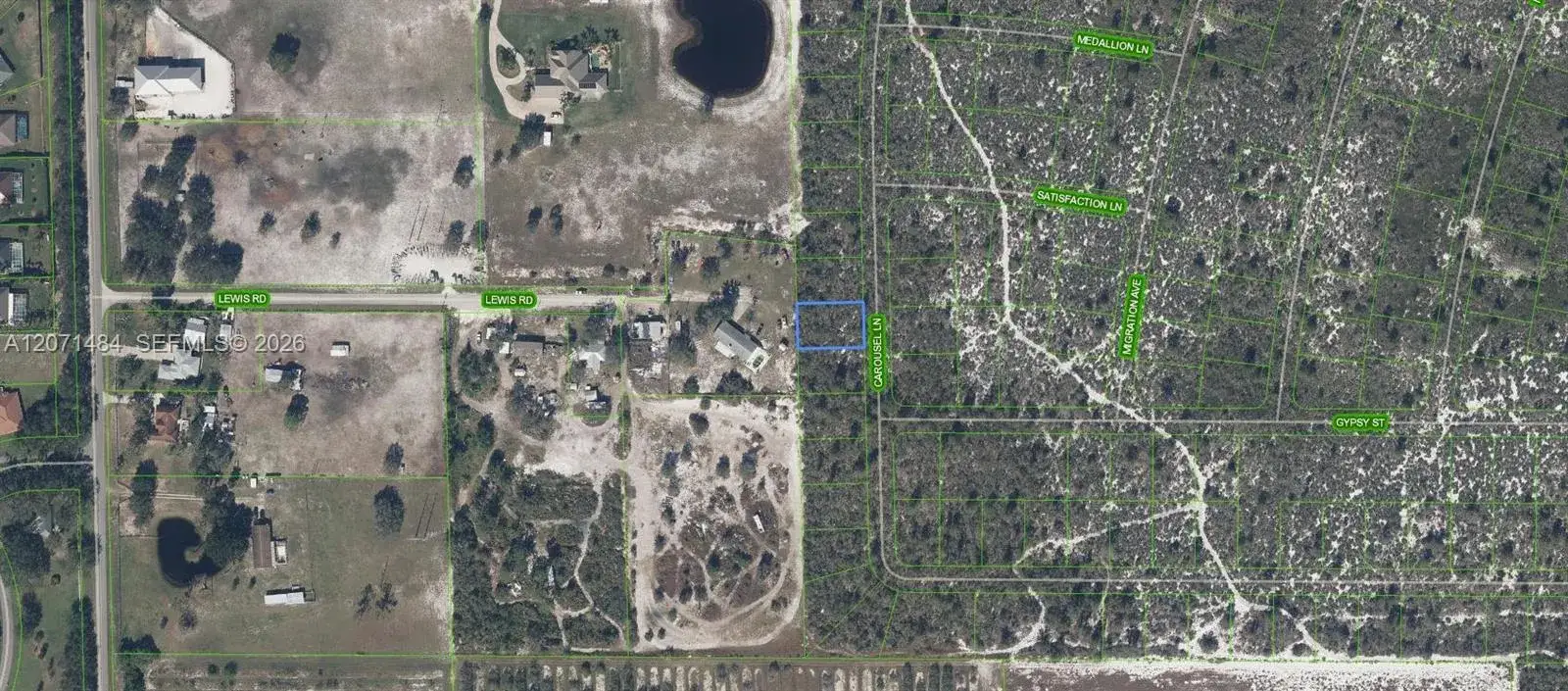 Land/Boat Docks for sale at 541 Carousel Lane, Lake Placid FL 33852