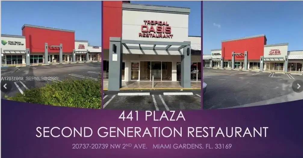 Commercial Sale for sale at 20737-39 NW 2nd Ave, Miami Gardens FL 33169