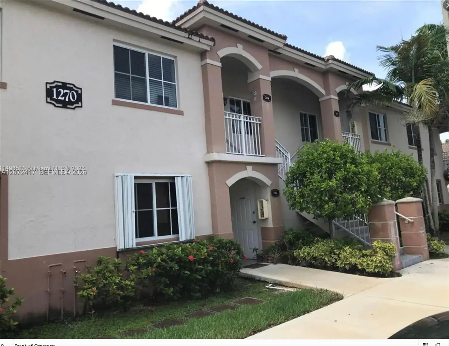 2 bedroom 2 bath Residential for sale at 1270 SE 26th St # 205, Homestead FL 33035