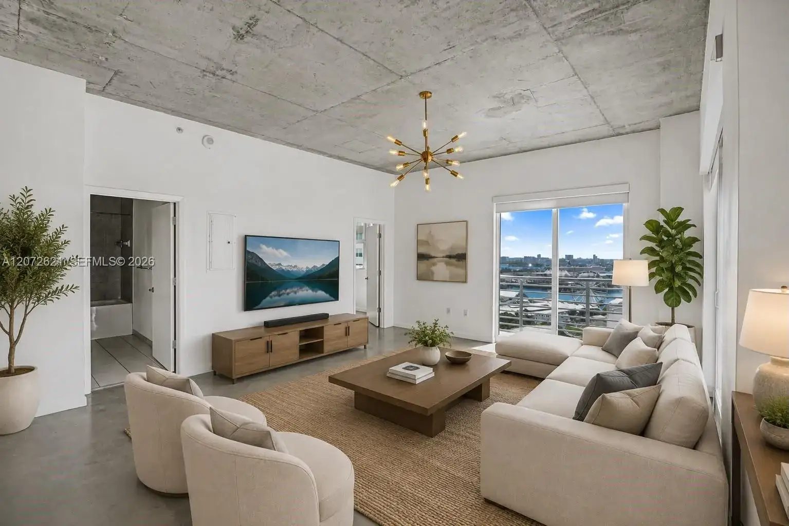 2 bedroom 2 bath Residential for sale at 133 NE 2nd Ave # 2302, Miami FL 33132