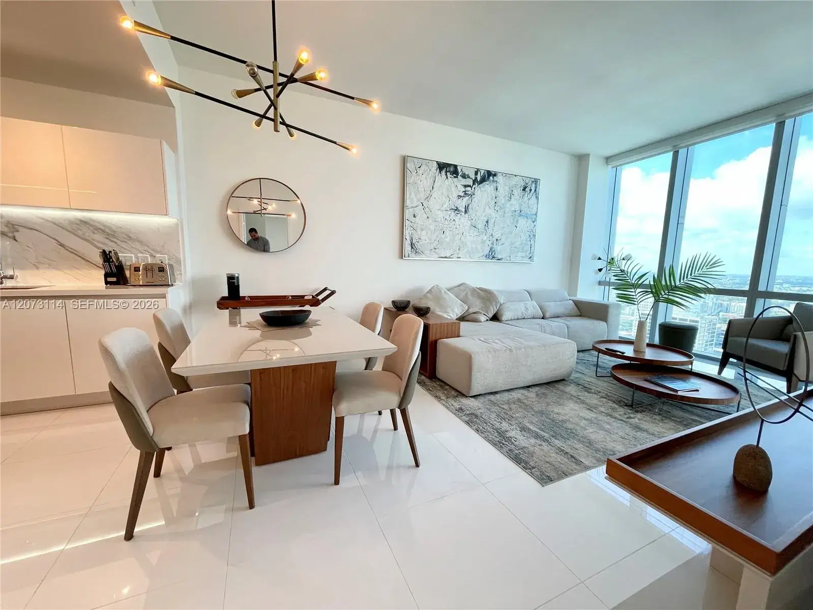 2 bedroom 2 bath Residential Lease for rent at 851 NE 1st Ave # 3606, Miami FL 33132