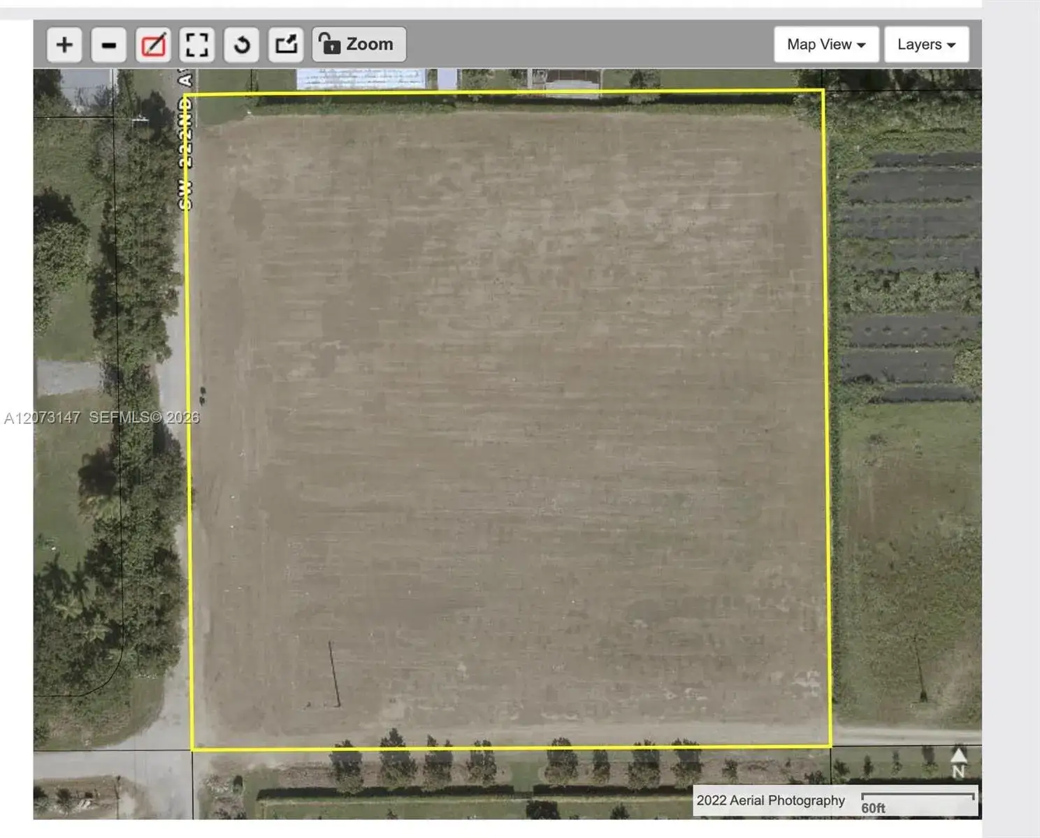 Land/Boat Docks for sale at 22135 SW 260th St, Homestead FL 33031