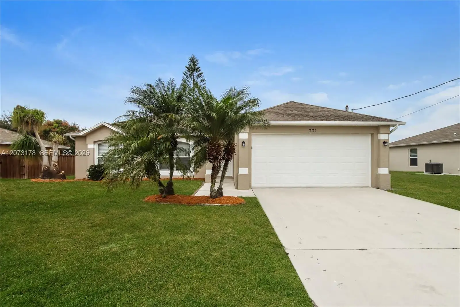 3 bedroom 2 bath Residential for sale at 371 SW Feldman Ave, Port St. Lucie FL 34953