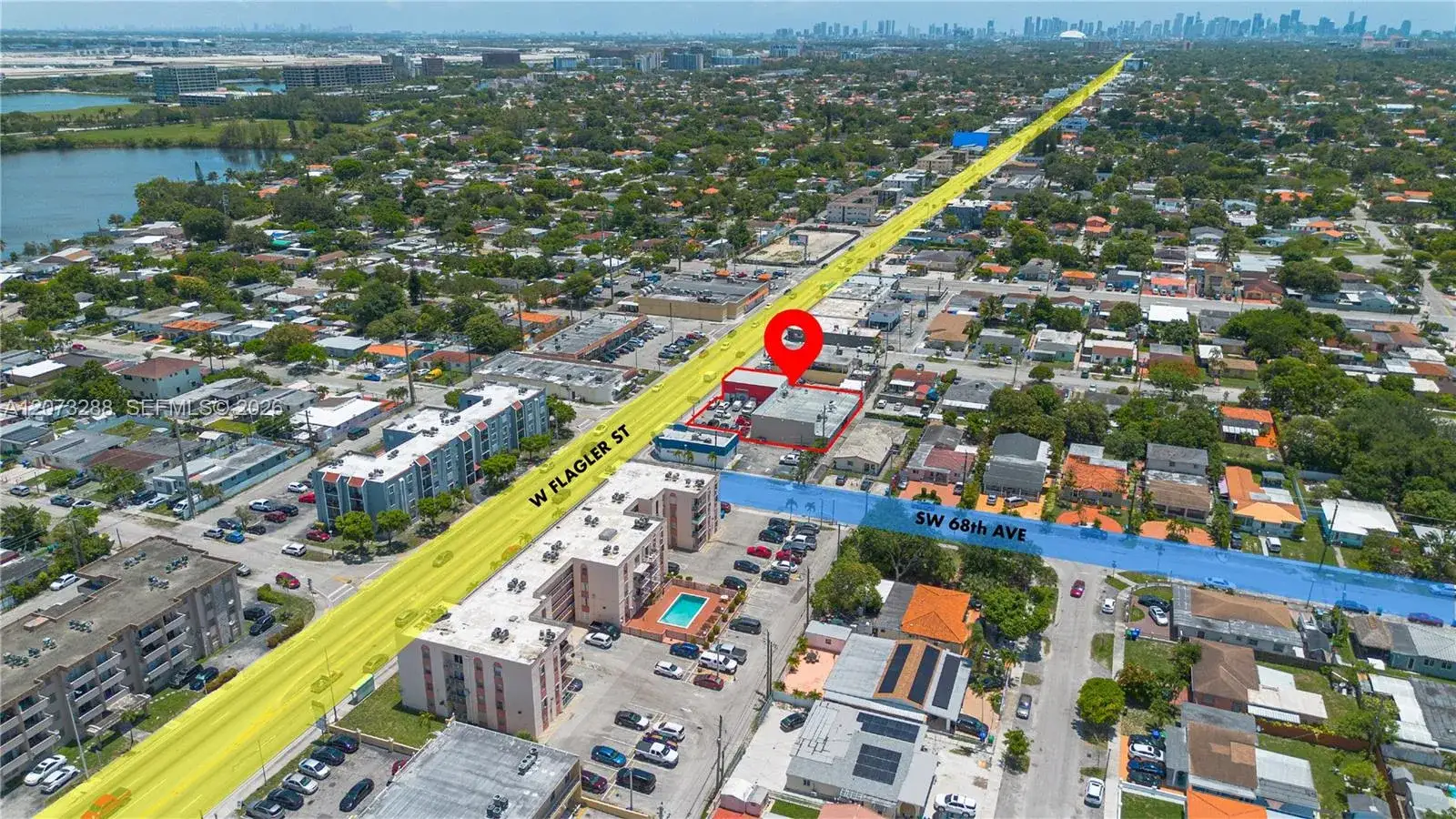 Commercial Sale for sale at 6772 W Flagler St, Miami FL 33144