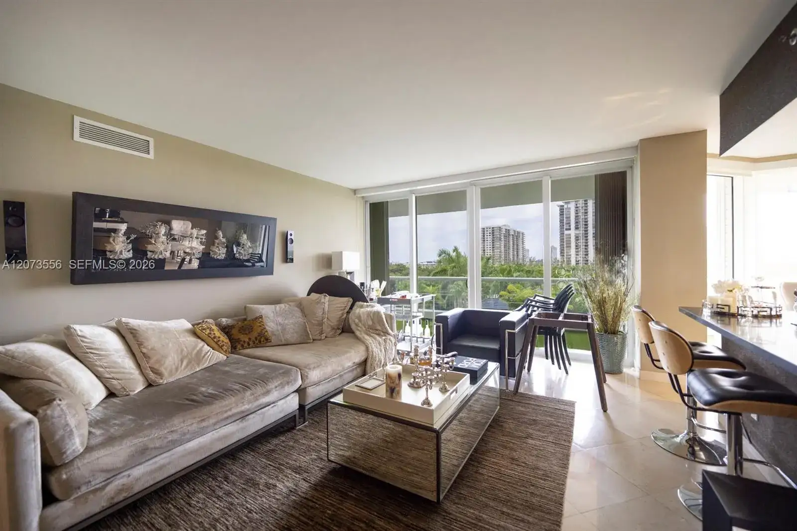 3 bedroom 2 bath Residential Lease for rent at 7000 Island Blvd # 608, Aventura FL 33160