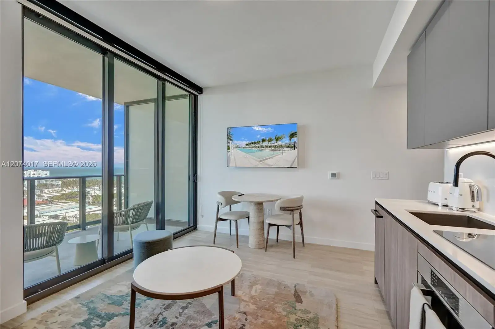 1 bedroom 1 bath Residential Lease for rent at 580 72nd St # 905, Miami Beach FL 33141