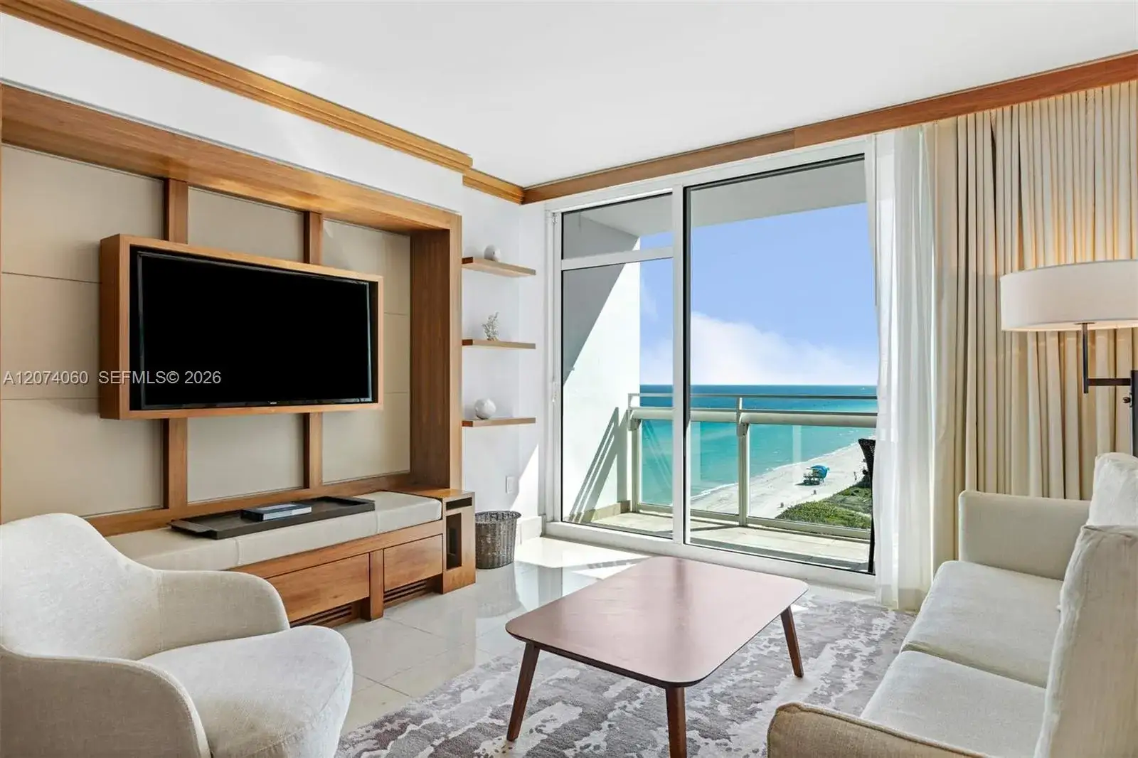 1 bedroom 1 bath Residential Lease for rent at 6801 Collins Ave # 920, Miami Beach FL 33141