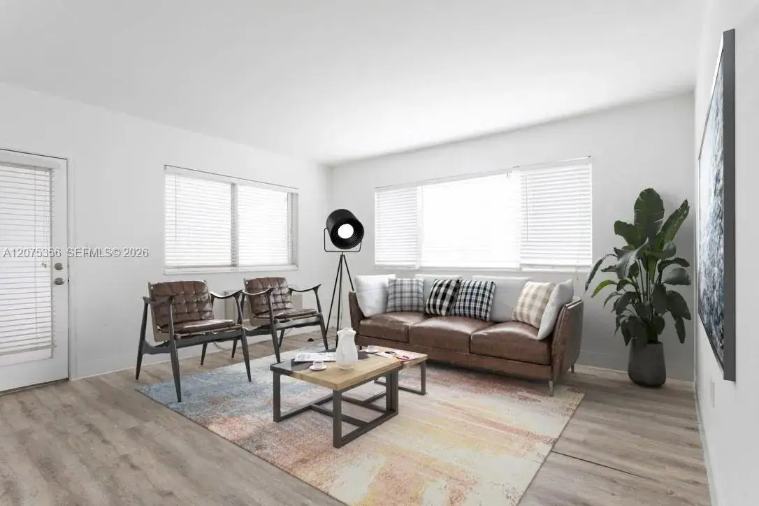1 bedroom 1 bath Residential Lease for rent at 320 85th St # 8, Miami Beach FL 33141