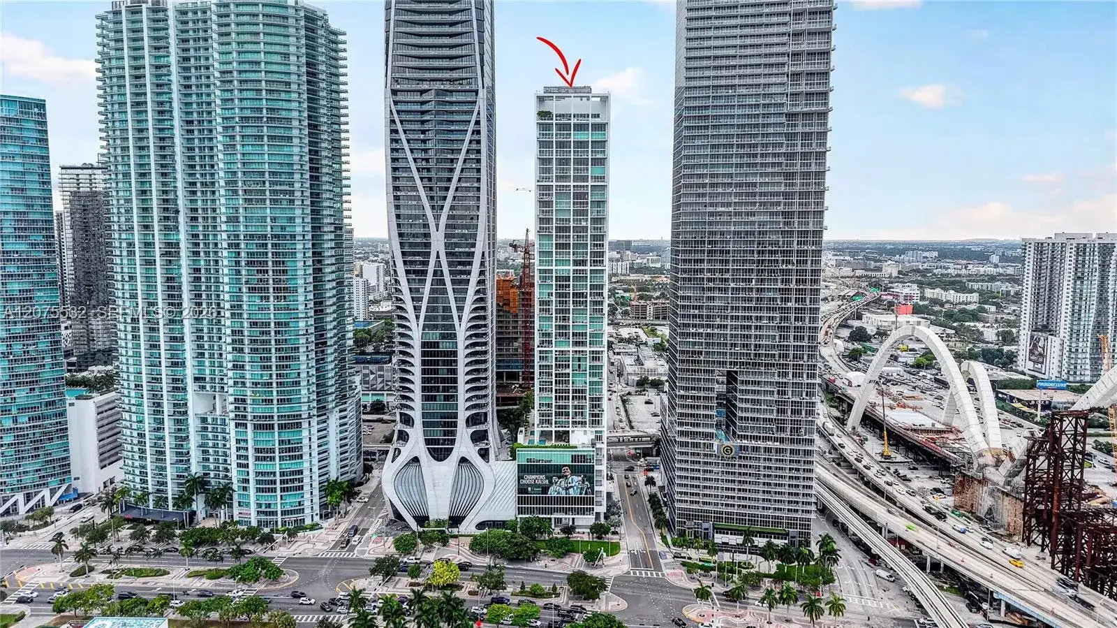2 bedroom 2 bath Residential for sale at 1040 Biscayne Blvd # 3403, Miami FL 33132