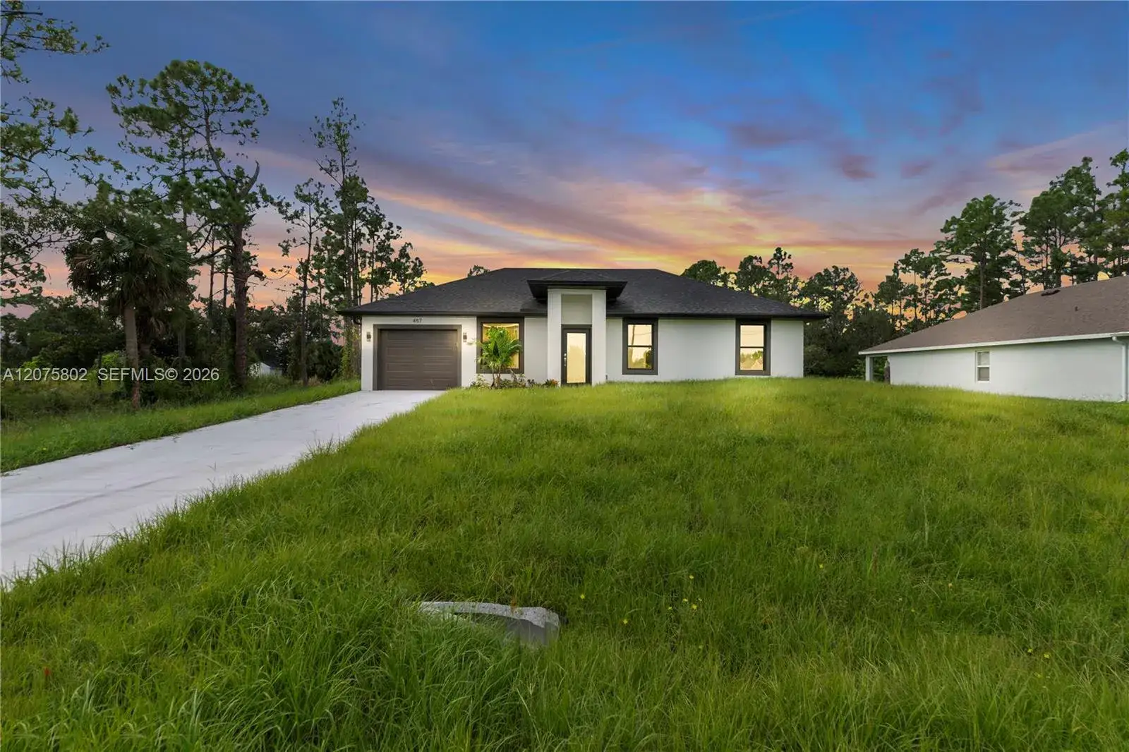 3 bedroom 2 bath Residential for sale at 457 Woodman DR, Lehigh Acres FL 33972