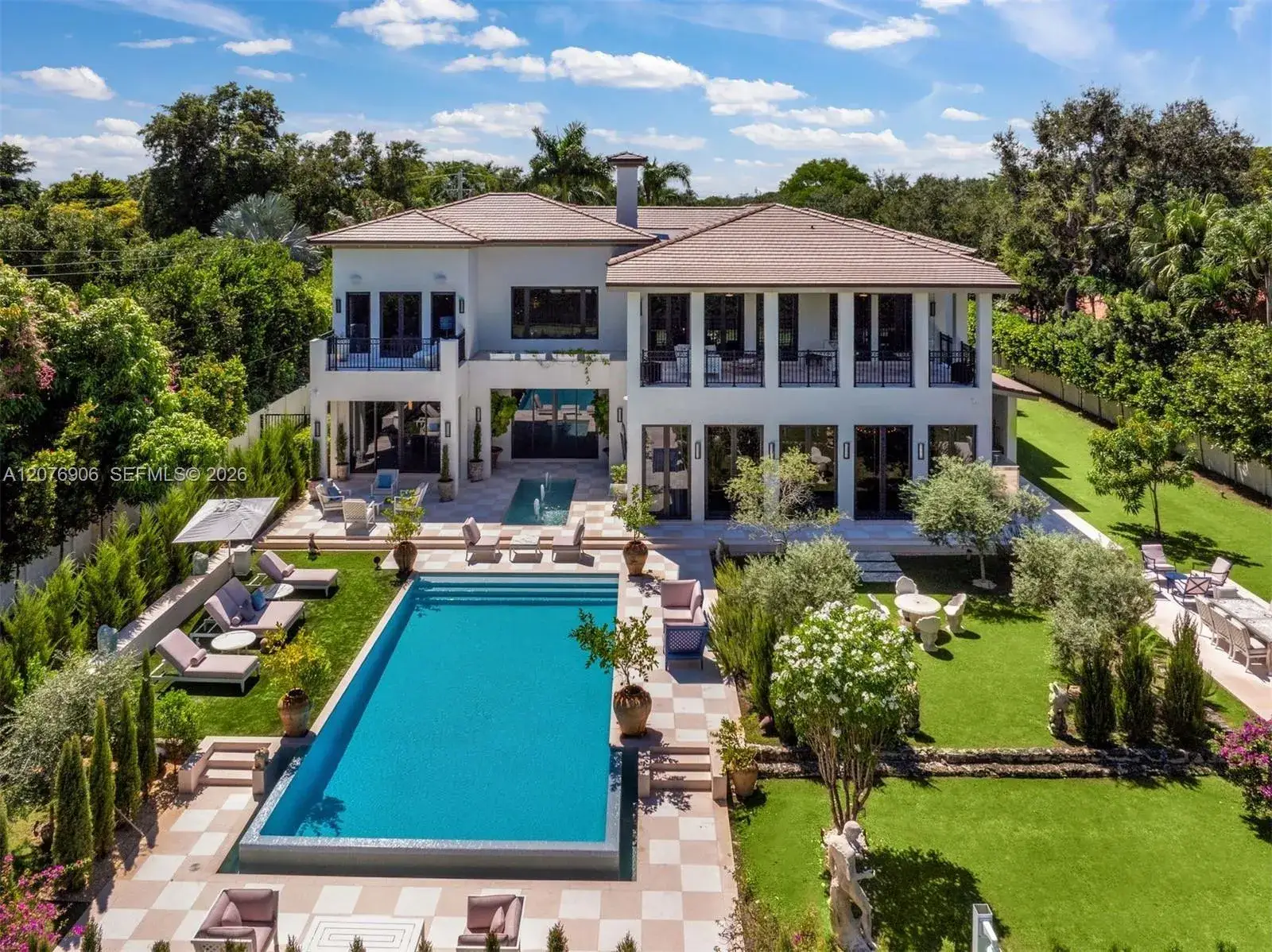 7 bedroom 7 bath Residential for sale at 8345 Ponce De Leon Rd, Miami FL 33143