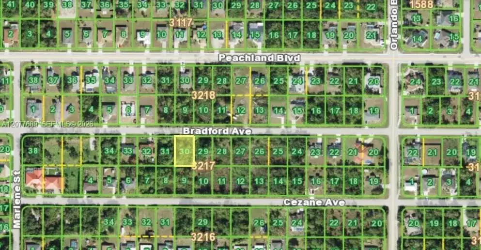 Land/Boat Docks for sale at 22443 Bradford AVE, Port Charlotte FL 33952
