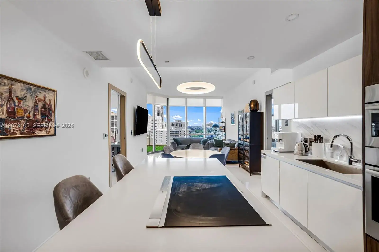 2 bedroom 3 bath Residential Lease for rent at 851 NE 1st Ave # 1408, Miami FL 33132