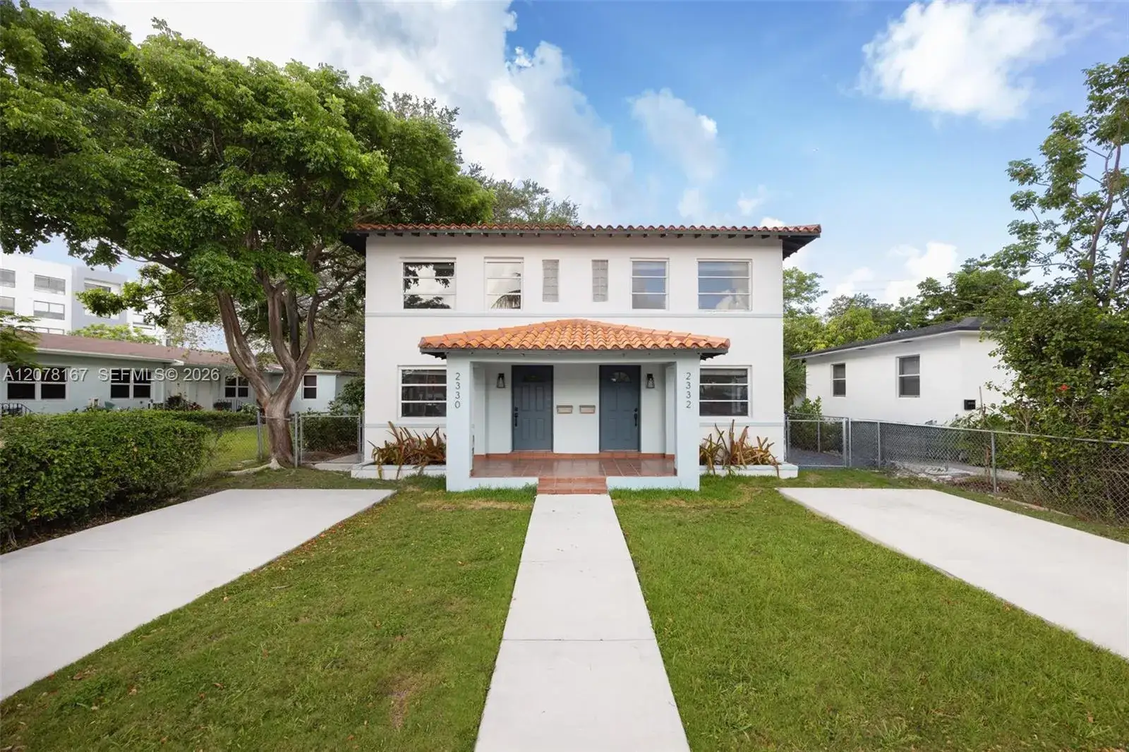 2 bedroom 1 bath Residential Lease for rent at 2332 SW 26th Ln, Miami FL 33133