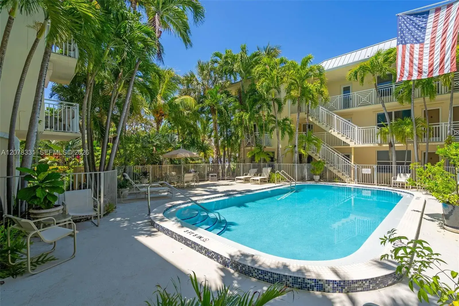 1 bedroom 1 bath Residential Lease for rent at 255 Sunrise Dr # 309, Key Biscayne FL 33149
