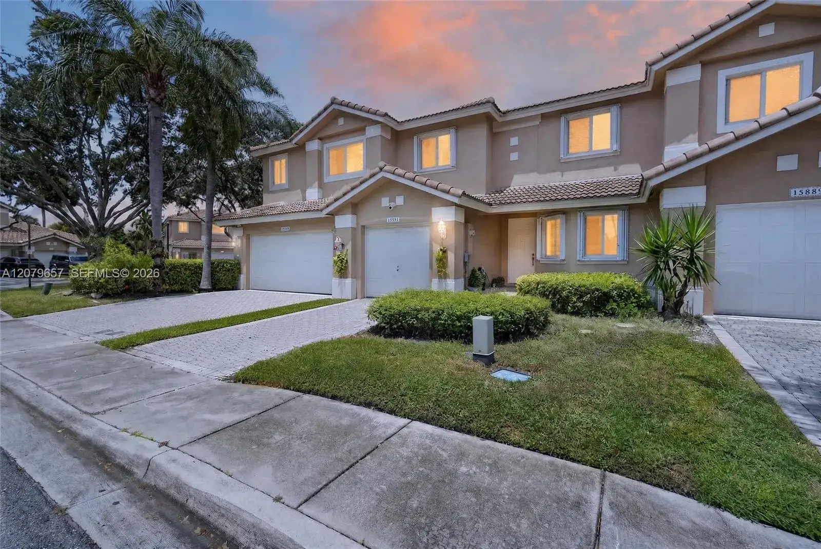 3 bedroom 2 bath Residential for sale at 15891 SW 12th St, Pembroke Pines FL 33027