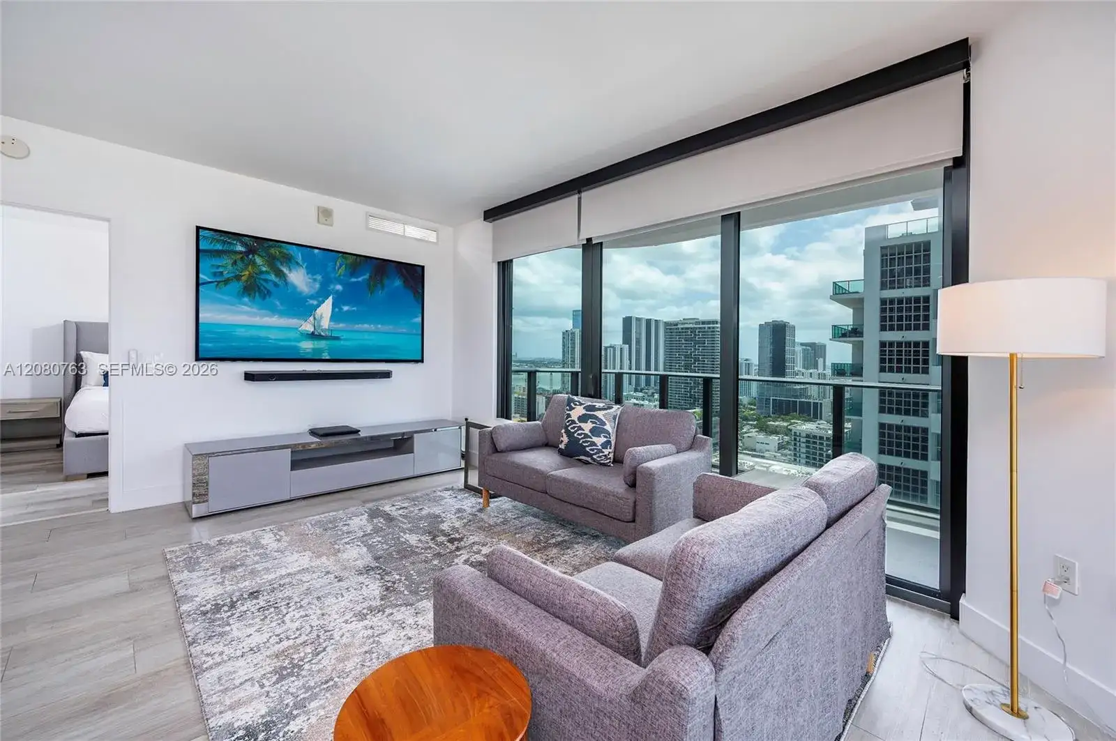 2 bedroom 2 bath Residential Lease for rent at 121 NE 34th St # 3001, Miami FL 33137
