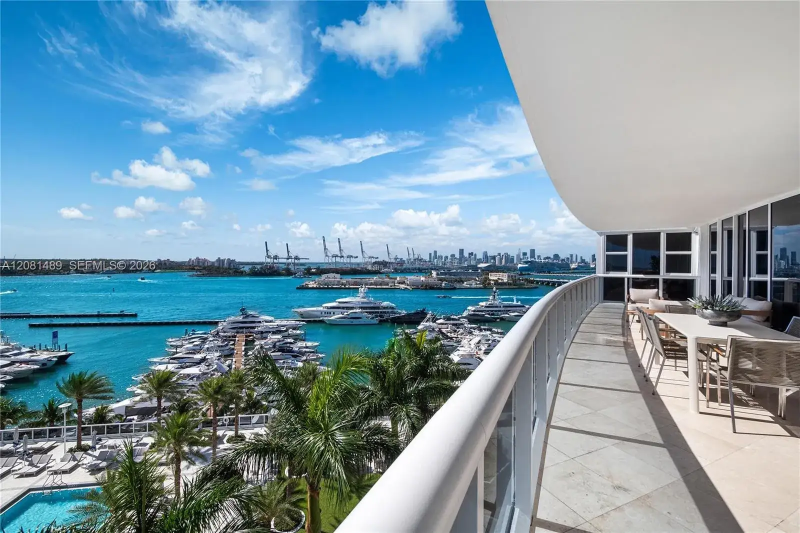 3 bedroom 3 bath Residential for sale at 400 Alton Rd # 1106, Miami Beach FL 33139