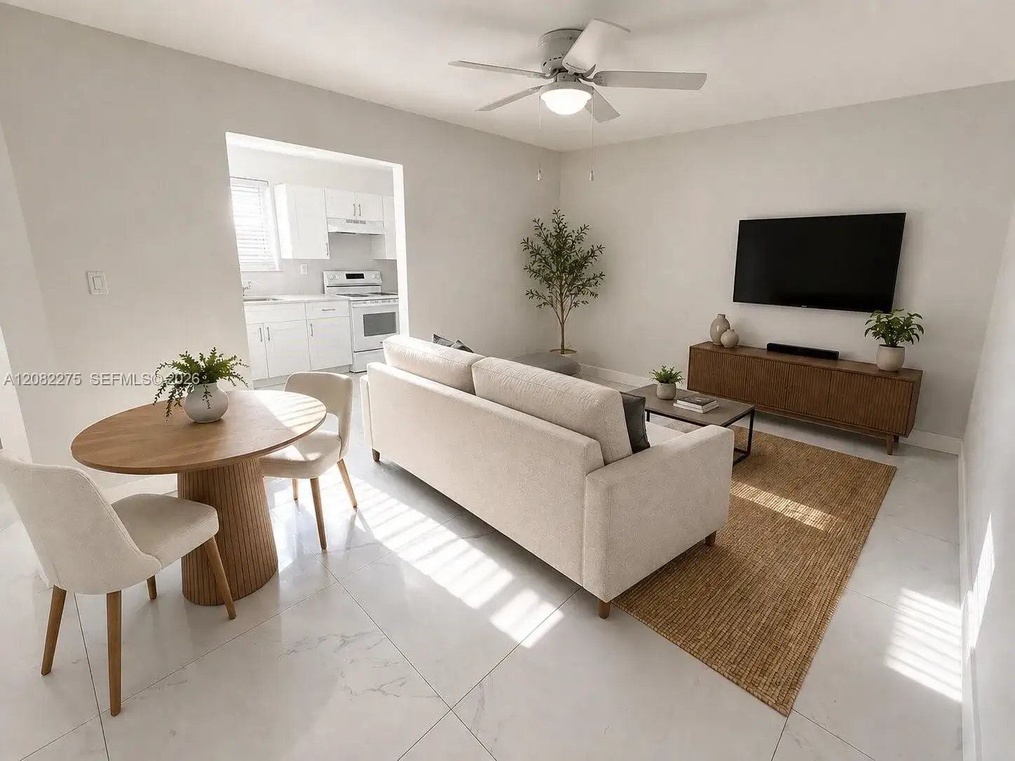 2 bedroom 1 bath Residential Lease for rent at 629 SW 10th St # 2, Miami FL 33130