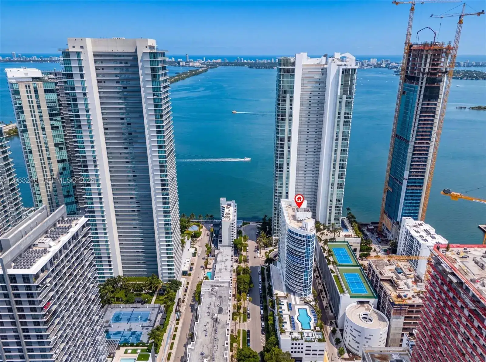 2 bedroom 2 bath Residential for sale at 480 NE 30th St # 2201, Miami FL 33137