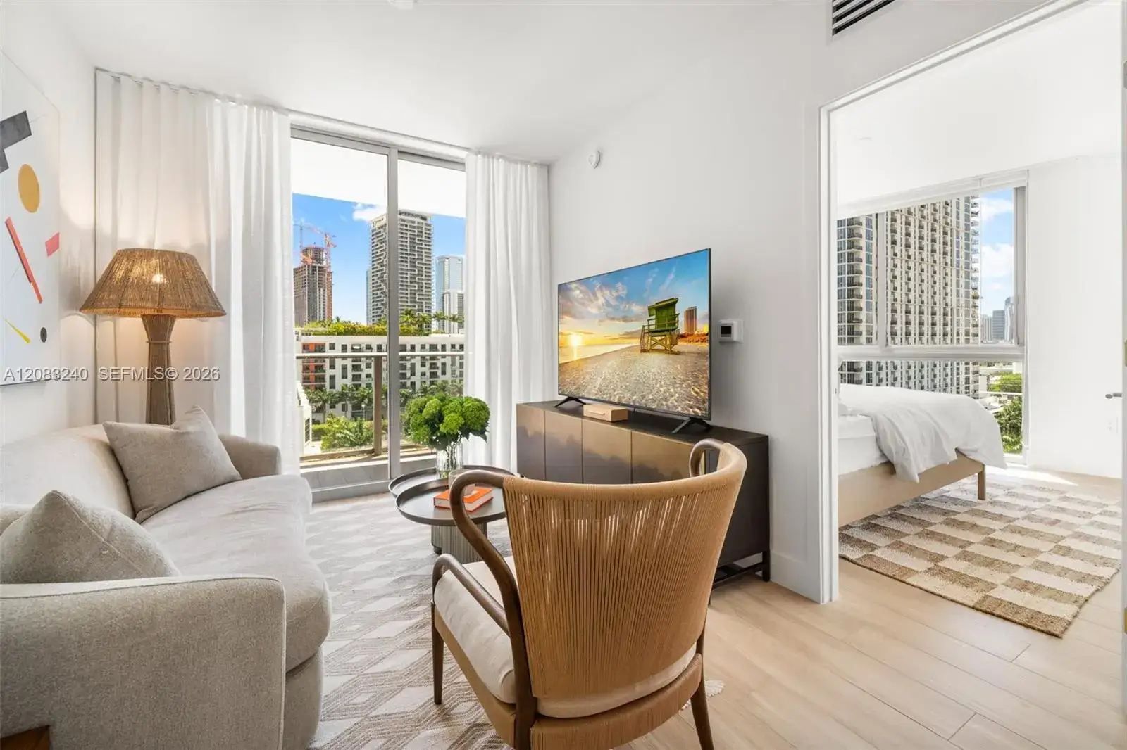 2 bedroom 2 bath Residential Lease for rent at 90 NE 32nd street # 801, Miami FL 33137