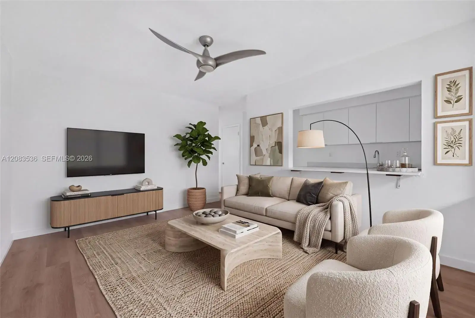 1 bedroom 1 bath Residential Lease for rent at 60 NW 79th St # 22, Miami FL 33150