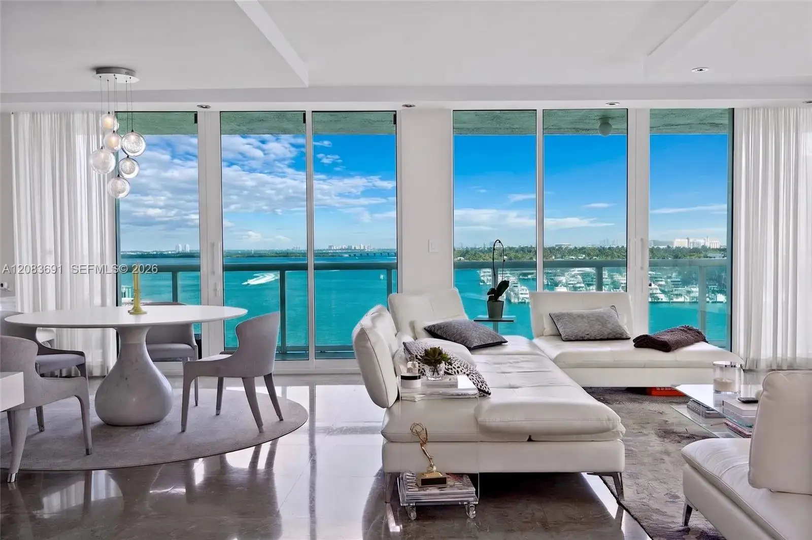 3 bedroom 3 bath Residential Lease for rent at 10 Venetian Way # 804, Miami Beach FL 33139