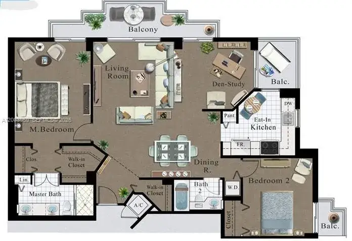 2 bedroom 2 bath Residential Lease for rent at 3300 NE 192nd St # 218, Aventura FL 33180