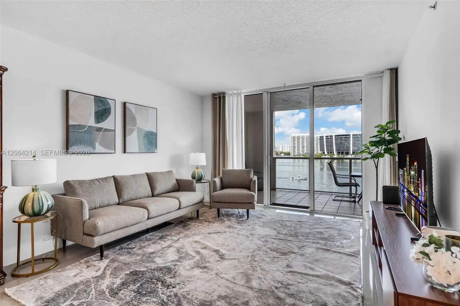 2 bedroom 2 bath Residential Lease for rent at 18100 N Bay Rd # 709, Sunny Isles Beach FL 33160