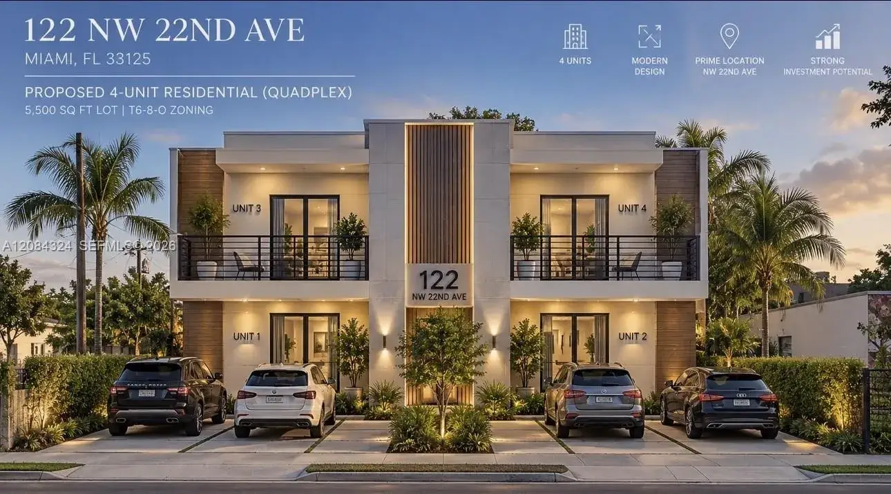 Commercial Land for sale at 122 NW 22nd Ave, Miami FL 33125