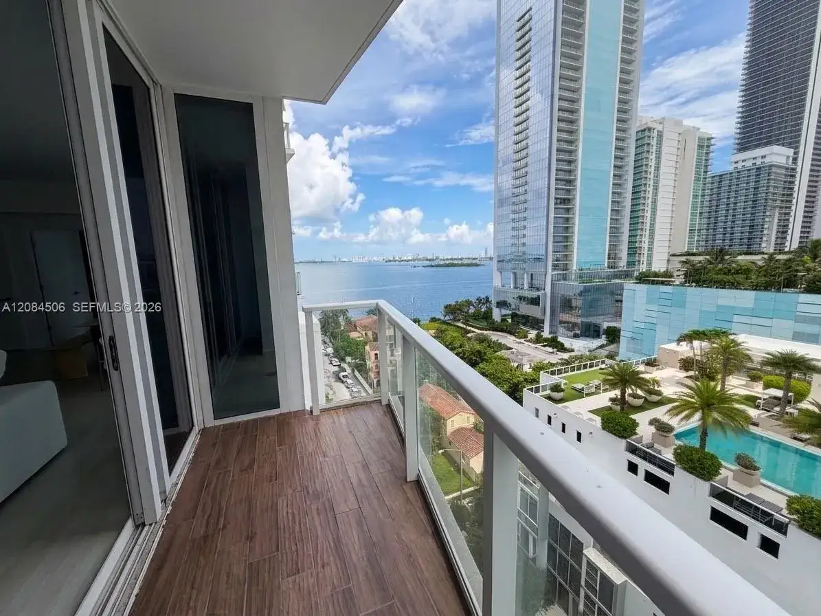 2 bedroom 2 bath Residential Lease for rent at 601 NE 27th St # 1002, Miami FL 33137