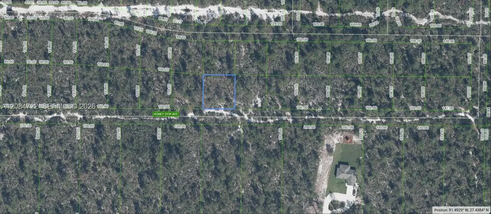 Land/Boat Docks for sale at 2130 Honey Dew Ave, Lake Placid FL 33875