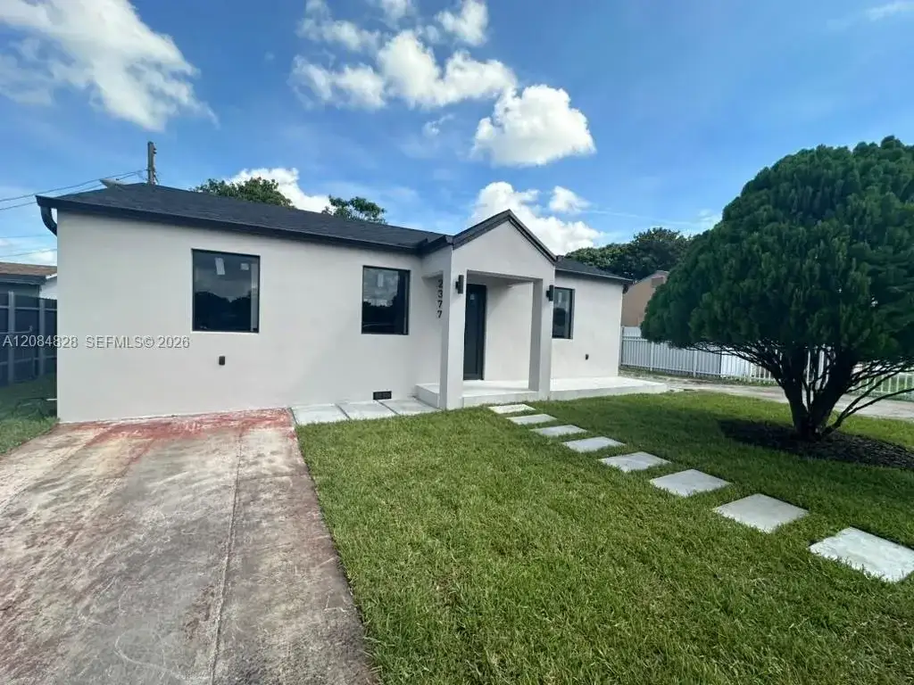 3 bedroom 2 bath Residential Lease for rent at 2377 NW 84th St, Miami FL 33147