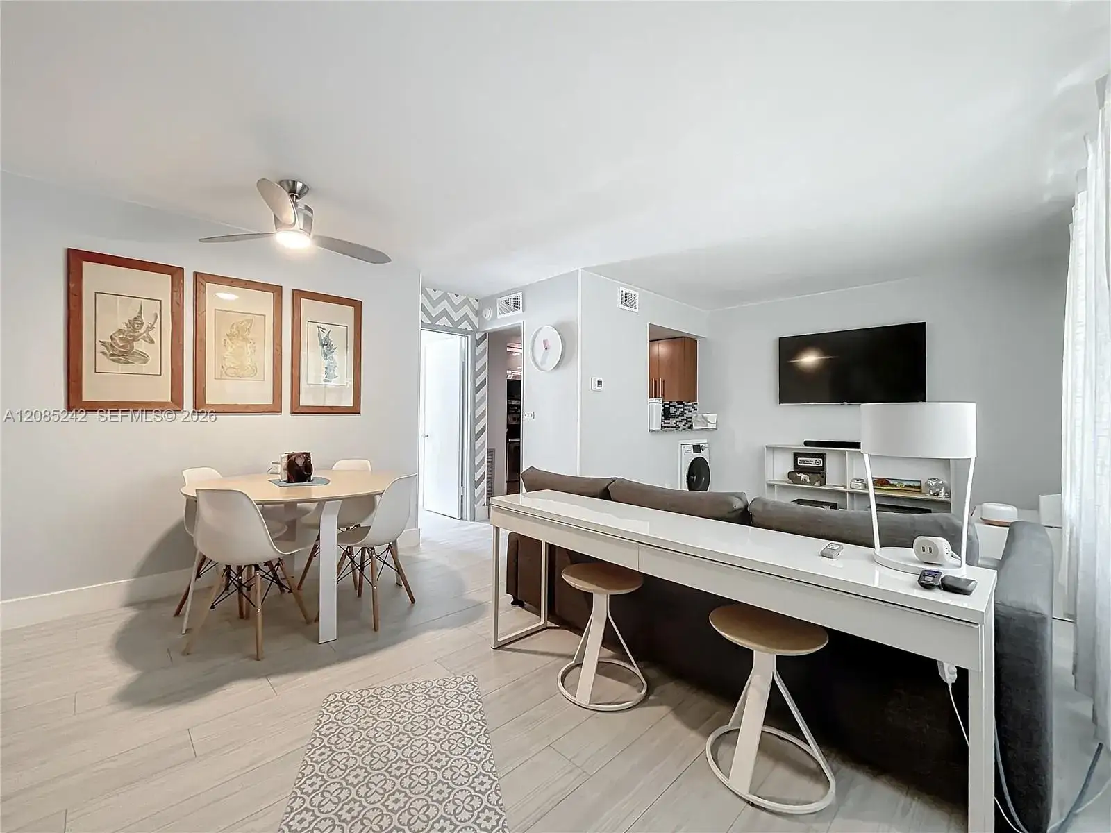 1 bedroom 1 bath Residential Lease for rent at 651 NE 60th St # 12, Miami FL 33137