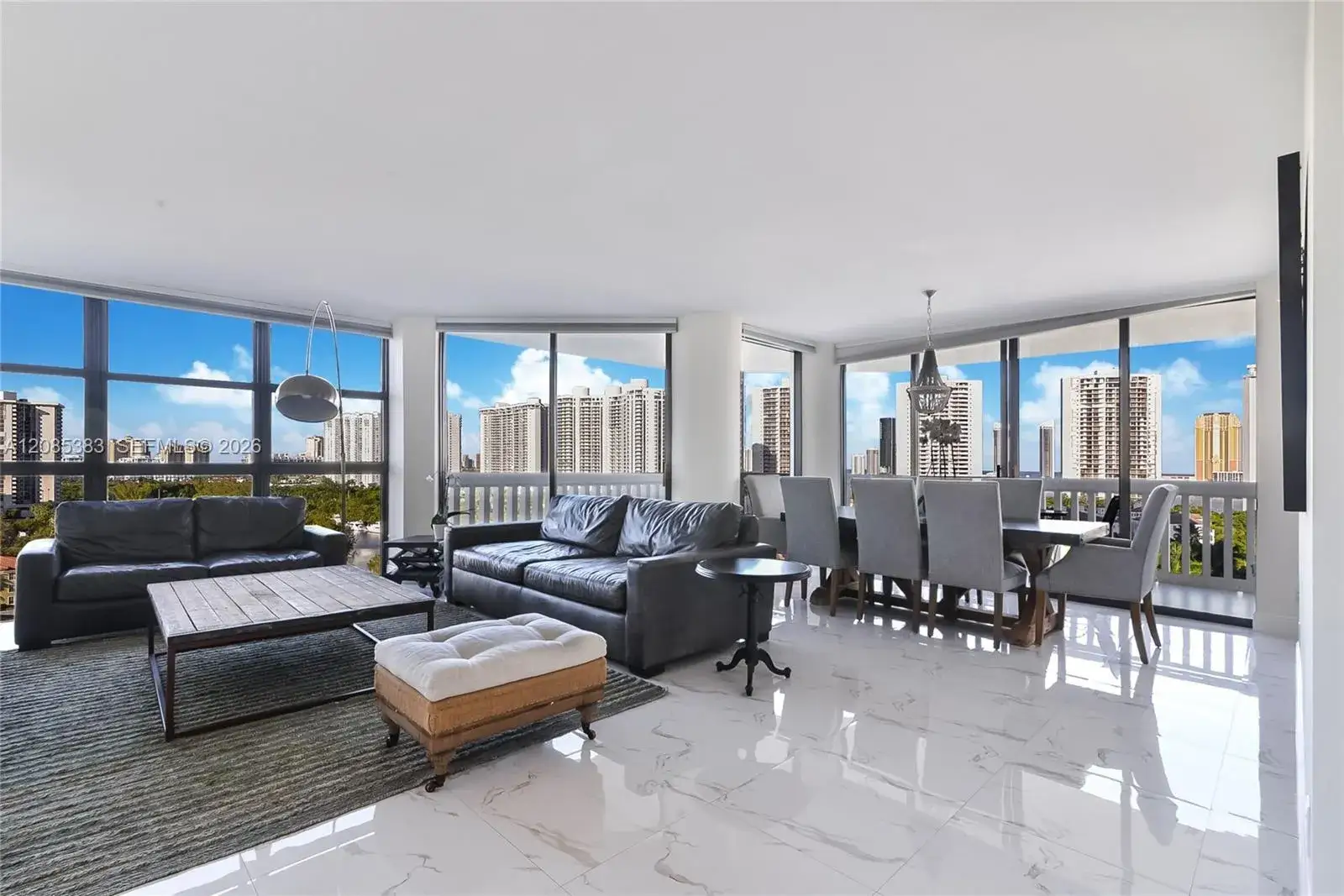 3 bedroom 2 bath Residential Lease for rent at 1000 W Island Blvd # 1404, Aventura FL 33160