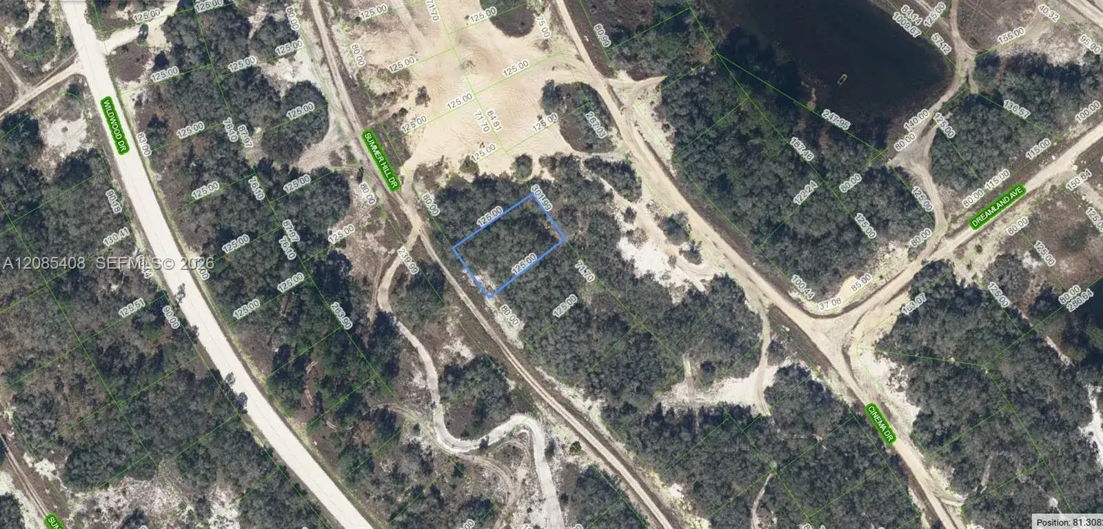 Land/Boat Docks for sale at 317 Summer Hill Dr, Lake Placid FL 33852