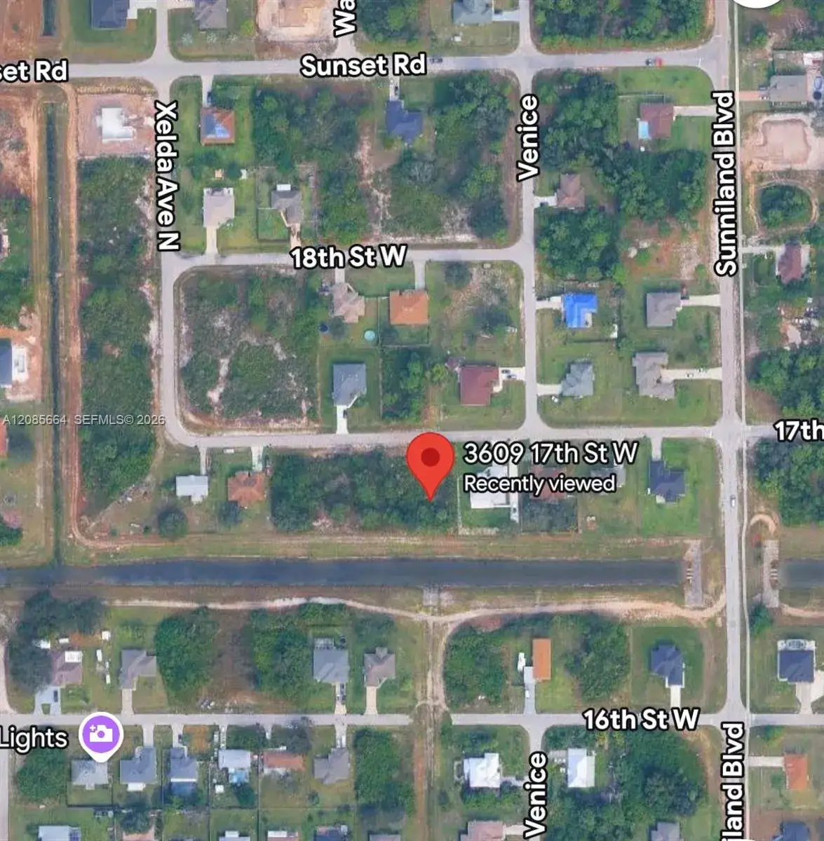 Land/Boat Docks for sale at 3609 17TH ST W, Lehigh Acres FL 33971