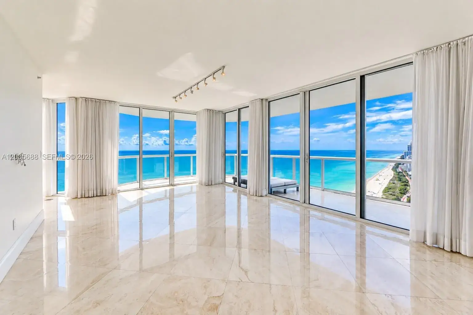 3 bedroom 2 bath Residential Lease for rent at 6365 Collins Ave # 3403, Miami Beach FL 33141