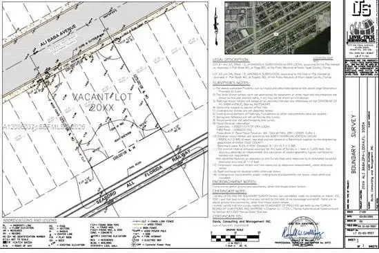 Land/Boat Docks for sale at 0 0, Opa-Locka FL 33054